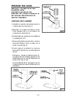 Предварительный просмотр 18 страницы Broan Rangemaster RM51000 Series Instruction Manual