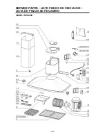 Preview for 39 page of Broan Rangemaster RM51000 Series Instruction Manual