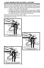 Предварительный просмотр 5 страницы Broan Rangemaster RM60000 Series Installation Instructions And User Manual