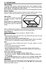 Предварительный просмотр 11 страницы Broan Rangemaster RM60000 Series Installation Instructions And User Manual