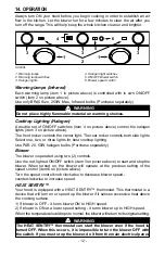 Предварительный просмотр 12 страницы Broan Rangemaster RM60000 Series Installation Instructions And User Manual