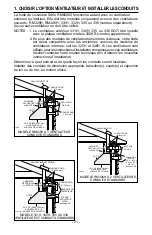 Предварительный просмотр 21 страницы Broan Rangemaster RM60000 Series Installation Instructions And User Manual