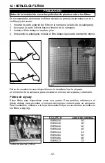 Предварительный просмотр 42 страницы Broan Rangemaster RM60000 Series Installation Instructions And User Manual