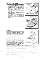 Предварительный просмотр 6 страницы Broan Rangemaster RM61000EX Series Instruction Manual