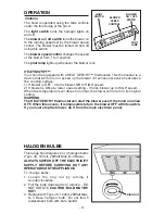 Предварительный просмотр 9 страницы Broan Rangemaster RM61000EX Series Instruction Manual