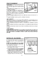 Предварительный просмотр 21 страницы Broan Rangemaster RM61000EX Series Instruction Manual