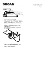 Предварительный просмотр 9 страницы Broan RM325H Manual