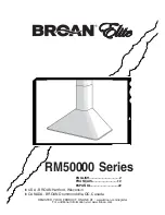 Preview for 1 page of Broan RM50000 Series Installation Instructions Manual