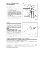 Предварительный просмотр 5 страницы Broan RM503001 Instruction Manual