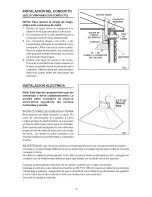 Preview for 25 page of Broan RM503001 Instruction Manual