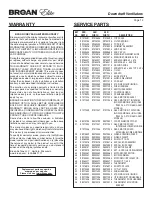 Предварительный просмотр 12 страницы Broan rmdd3004 Instruction Manual