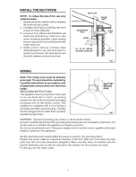 Preview for 5 page of Broan RME5030SS Instructions Manual