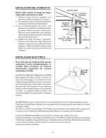 Preview for 23 page of Broan RME5030SS Instructions Manual