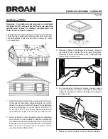 Preview for 8 page of Broan ROOF-MOUNT CURB SOLAR POWERED ATTIC VENTILATOR 355CSOBK Instructions Manual