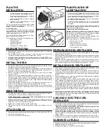 Предварительный просмотр 2 страницы Broan sensaire hs130 Instruction Manual