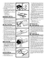 Предварительный просмотр 2 страницы Broan Sensaire Series Manual