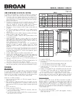 Предварительный просмотр 8 страницы Broan SmartSense SMSC080 Instructions Manual