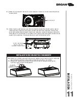 Preview for 36 page of Broan SPE1 Series Installation Use And Care Manual