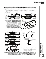 Preview for 38 page of Broan SPE1 Series Installation Use And Care Manual