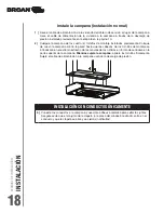 Preview for 42 page of Broan TEN1 Series Installation Use And Care Manual