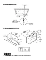 Предварительный просмотр 2 страницы Broan U1021 Specification Sheet