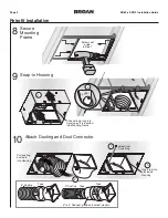 Предварительный просмотр 9 страницы Broan ULTRA GREEN ZB Series Installation Manual