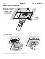 Предварительный просмотр 6 страницы Broan ULTRA Pro RB110 Installation Manual