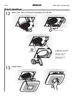 Предварительный просмотр 11 страницы Broan ULTRA Pro RB110 Installation Manual