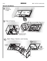 Предварительный просмотр 9 страницы Broan ULTRA Pro RB110L1 Installation Manual