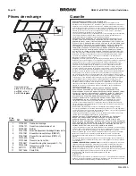 Предварительный просмотр 39 страницы Broan ULTRA Pro RB110L1 Installation Manual