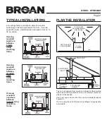 Предварительный просмотр 2 страницы Broan ULTRA SILENT QTRE080R Instructions Manual