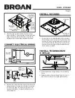 Предварительный просмотр 5 страницы Broan ULTRA SILENT QTRE080R Instructions Manual