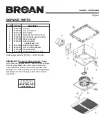 Предварительный просмотр 6 страницы Broan ULTRA SILENT QTRE080R Instructions Manual