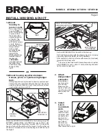 Предварительный просмотр 3 страницы Broan ULTRA SILENT QTXE1102 Manual