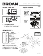 Предварительный просмотр 4 страницы Broan ULTRA SILENT QTXE1102 Manual