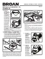 Предварительный просмотр 7 страницы Broan ULTRA SILENT QTXE1102 Manual