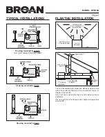 Предварительный просмотр 2 страницы Broan VENTILLATION FAN QTR100 Instructions Manual