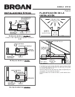 Предварительный просмотр 6 страницы Broan VENTILLATION FAN QTR100 Instructions Manual