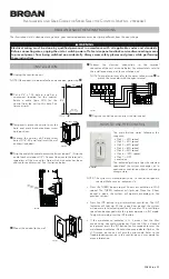 Broan VTSPEEDW Installation And User Manual предпросмотр