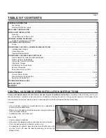 Preview for 3 page of Broan VX12000C Installation Tips & User Manual