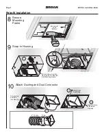 Preview for 9 page of Broan XB110HL Installation Manual