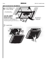 Preview for 6 page of Broan XB110HL1 Installation Manual