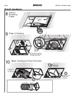 Preview for 9 page of Broan XB110HL1 Installation Manual