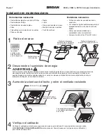 Preview for 21 page of Broan XB110L Installation Manual