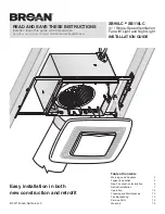 Broan XB110LC Installation Manual preview