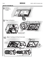 Preview for 9 page of Broan XB110LC Installation Manual