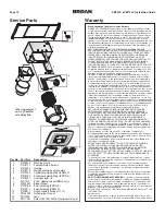 Preview for 13 page of Broan XB110LC Installation Manual