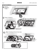 Preview for 9 page of Broan ZB110H Installation Manual