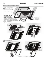 Preview for 6 page of Broan ZB110HL Installation Manual