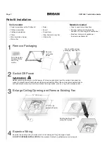 Предварительный просмотр 7 страницы Broan ZB110HL1 Installation Manual